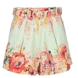 Zimmermann
Zimmermann Mae Floral Tuck Shorts